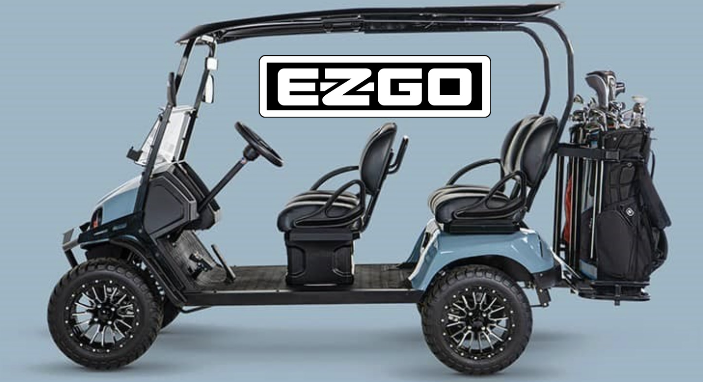 E-Z-GO Unveils New 4 Seat Forward Facing Golf Cart - The EZGO Liberty - Golf  Carting Magazine