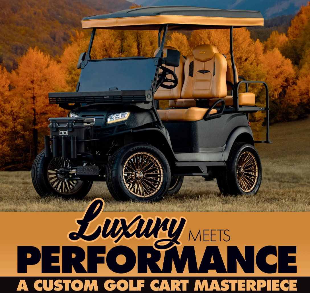 Modz kart king custom golf cart build