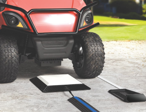 Wireless Charging Comes to Golf Carts Using Lithium or Lead-Acid Batteries